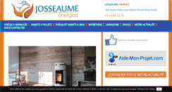Desktop Screenshot of josseaume-energies.com